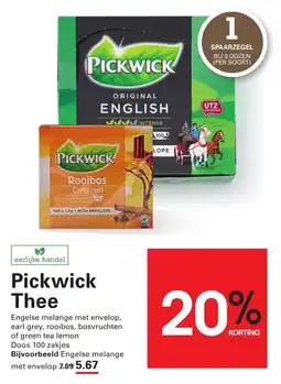 Sligro Pickwick Thee aanbieding