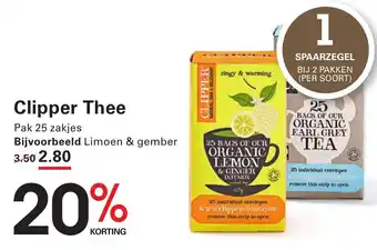 Sligro Clipper Thee aanbieding