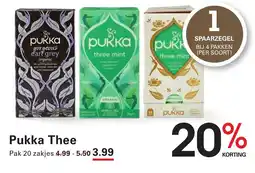 Sligro Pukka Thee aanbieding
