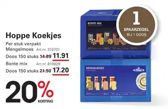 Sligro Hoppe Koekjes aanbieding