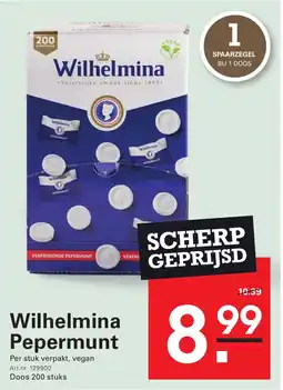 Sligro Wilhelmina Pepermunt aanbieding