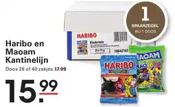 Sligro Haribo en Maoam Kantinelijn aanbieding