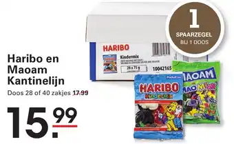 Sligro Haribo en Maoam Kantinelijn aanbieding