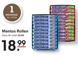 Sligro Mentos Rollen aanbieding