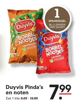 Sligro Duyvis Pinda's en noten aanbieding