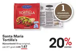 Sligro Santa Maria Tortilla's aanbieding