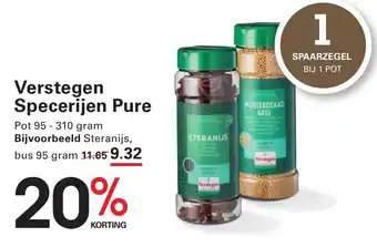 Sligro Verstegen Specerijen Pure aanbieding