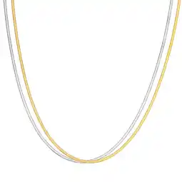 Douglas EASTSIDE Ketting van Edelstaal in Zilver/Goudkleurig aanbieding