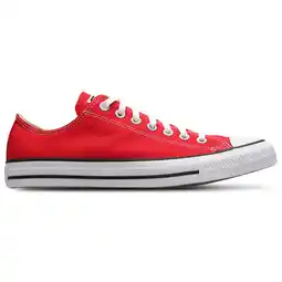 Foot Locker Converse Ctas Ox Sneakers Heren - Rood - Maat 42 - Canvas aanbieding