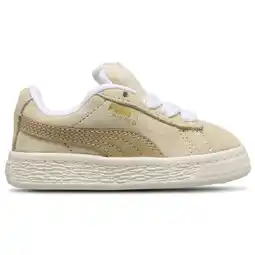 Foot Locker Puma Suede Babyschoenen - Beige - Maat 27 - Suède aanbieding