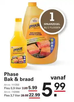 Sligro Phase Bak & braad aanbieding
