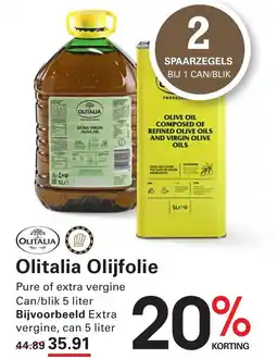 Sligro Olitalia Olijfolie aanbieding