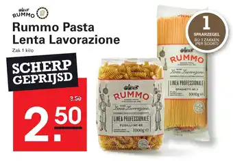 Sligro Rummo Pasta Lenta Lavorazione aanbieding