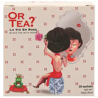 Holland & Barrett Or Tea? La Vie En Rose - 10 zakjes aanbieding