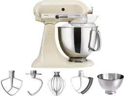Coolblue KitchenAid Artisan Mixer 5KSM175PS Amandelwit aanbieding