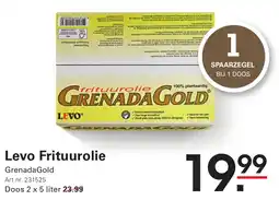 Sligro Levo Frituurolie aanbieding