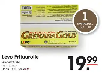 Sligro Levo Frituurolie aanbieding