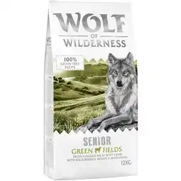 Zooplus 2x12kg Senior Wolf of Wilderness Hondenvoer aanbieding