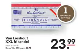 Sligro Van Lieshout XXL frikandel aanbieding