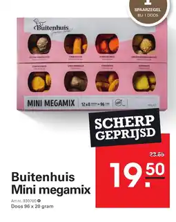Sligro Buitenhuis Mini megamix aanbieding