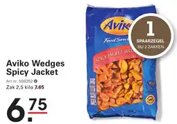 Sligro Aviko Wedges Spicy Jacket aanbieding