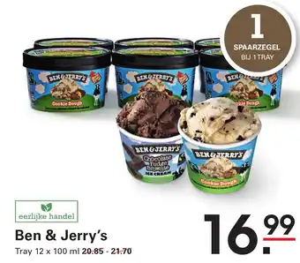 Sligro Ben & Jerry's aanbieding