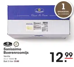 Sligro Sanissimo Boerenroomijs aanbieding