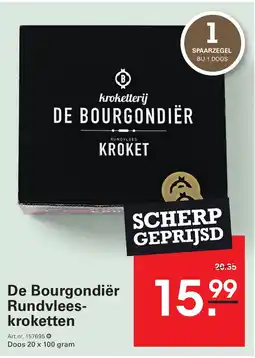 Sligro De Bourgondiër Rundvlees kroketten aanbieding
