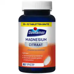 De Online Drogist Davitamon Magnesium Citraat Tabletten aanbieding