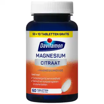 De Online Drogist Davitamon Magnesium Citraat Tabletten aanbieding