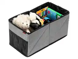 Lidl Reer Opvouwbare auto opbergbox TravelKid Box aanbieding