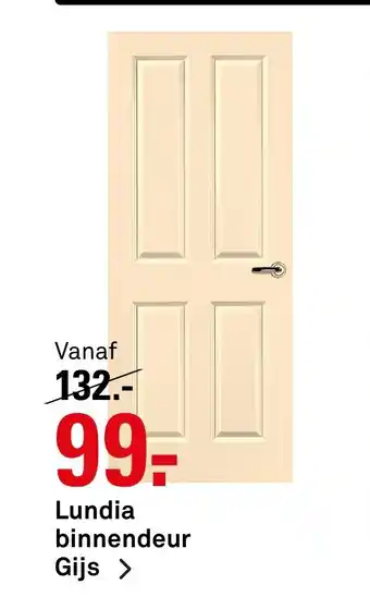 Karwei Lundia binnendeur Gijs aanbieding