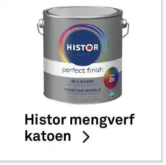 Karwei Histor mengverf katoen aanbieding