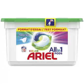 Action Ariel all-in-1 wasmiddelcapsules fresh air aanbieding