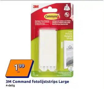 Action 3M Command fotolijststrips Large aanbieding