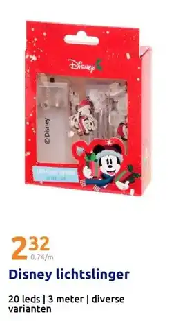Action Disney lichtslinger aanbieding