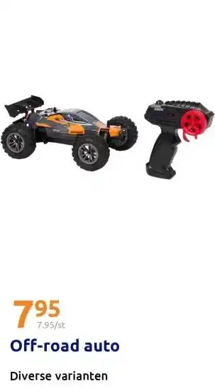 Action Off-road auto aanbieding