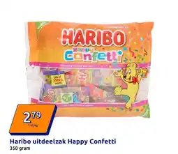 Action Haribo uitdeelzak Happy Confetti aanbieding