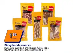 Action Pinky hondensnacks aanbieding