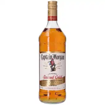 Dirck 3 Captain Morgan Spiced Gold 100 cl aanbieding