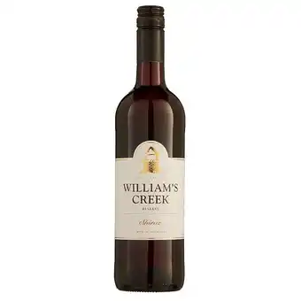 Dirck 3 William's Creek Shiraz Reserve 75 cl aanbieding