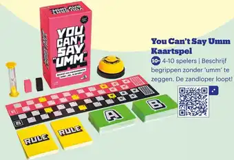 Bol.com You Can't Say Umm Kaartspel aanbieding