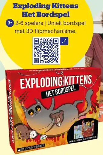 Bol.com Exploding Kittens Het Bordspel aanbieding