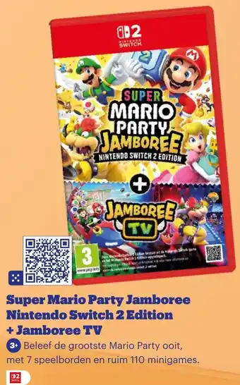 Bol.com Super Mario Party Jamboree Nintendo Switch 2 Edition + Jamboree TV aanbieding