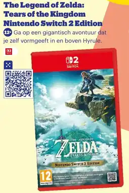 Bol.com The Legend of Zelda: Tears of the Kingdom Nintendo Switch 2 Edition aanbieding