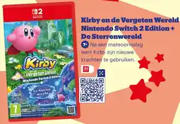 Bol.com Kirby en de Vergeten Wereld Nintendo Switch 2 Edition + De Sterrenwereld aanbieding