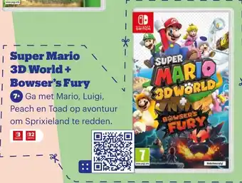 Bol.com Super Mario 3D World + Bowser's Fury aanbieding