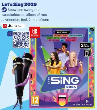 Bol.com Let's Sing 2026 aanbieding