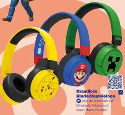Bol.com Draadloze Kinderkoptelefoon aanbieding