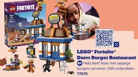 Bol.com LEGO Fortnite Durrr Burger Restaurant aanbieding